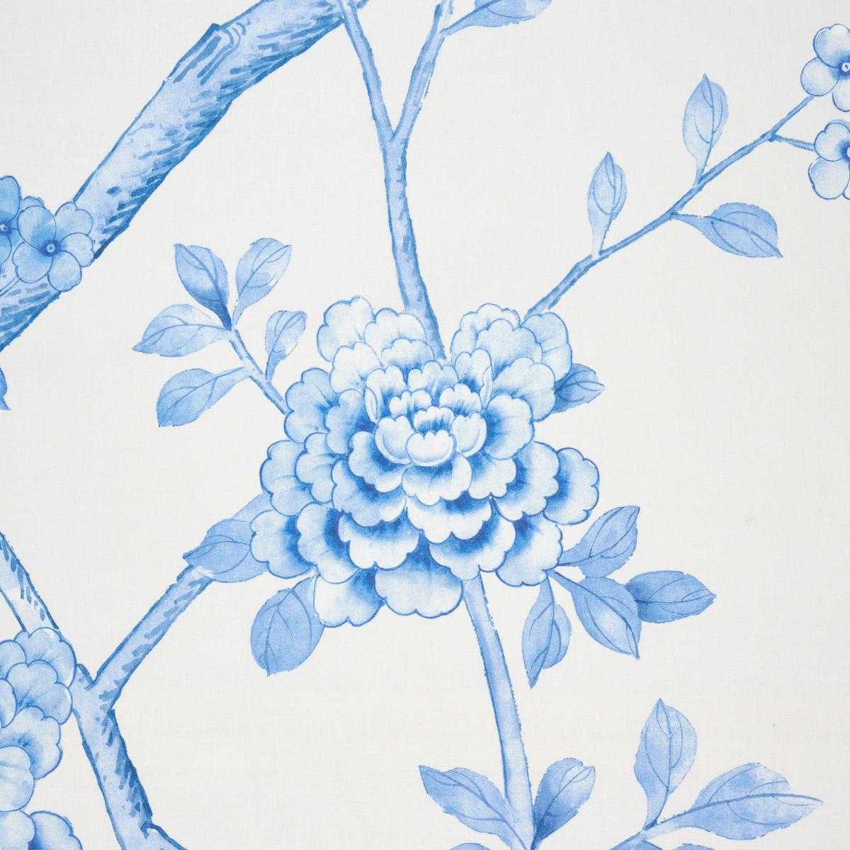 Schumacher Chinois Palais Porcelain Fabric
