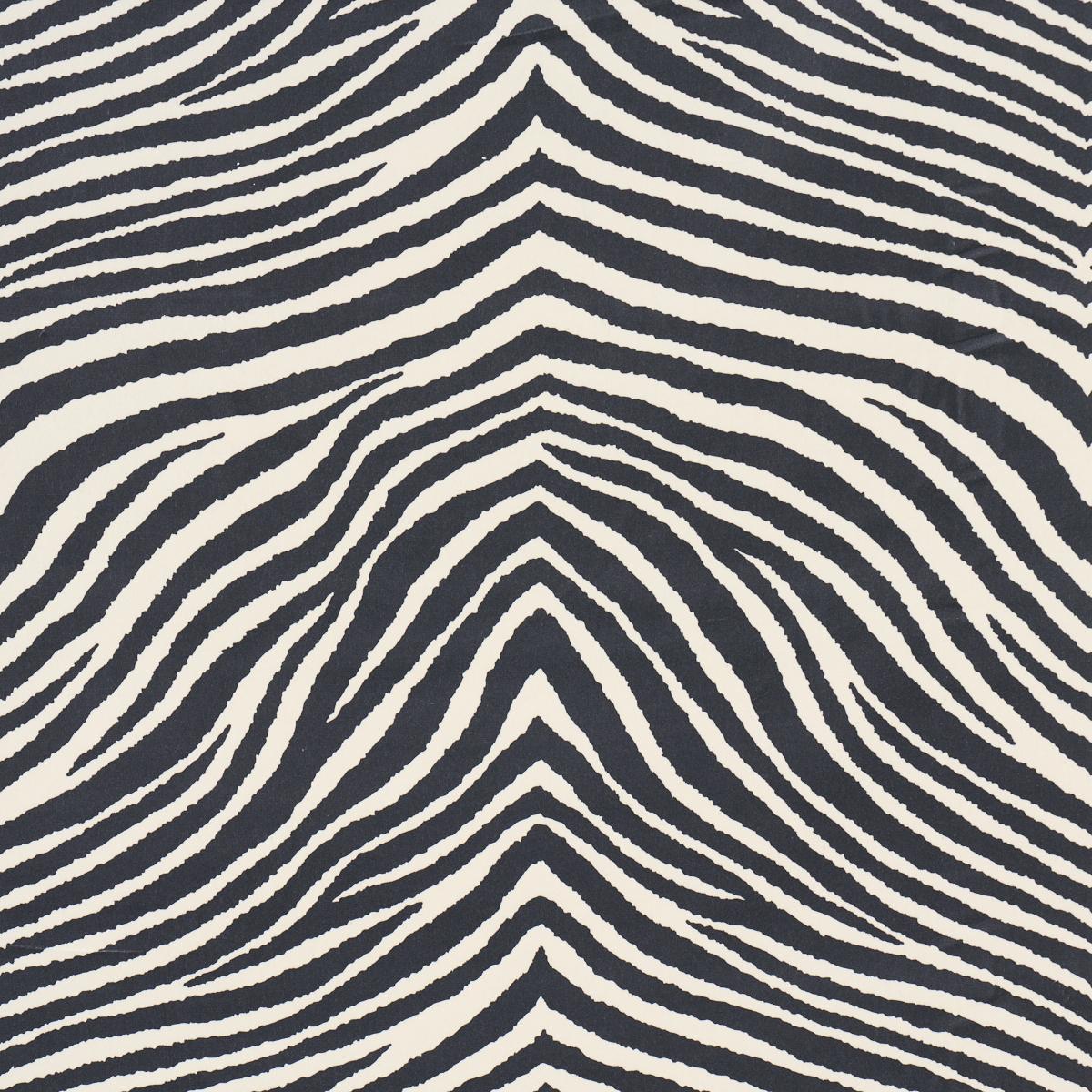 Schumacher Blixen Velvet Graphite Fabric