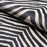 Schumacher Blixen Velvet Graphite Fabric