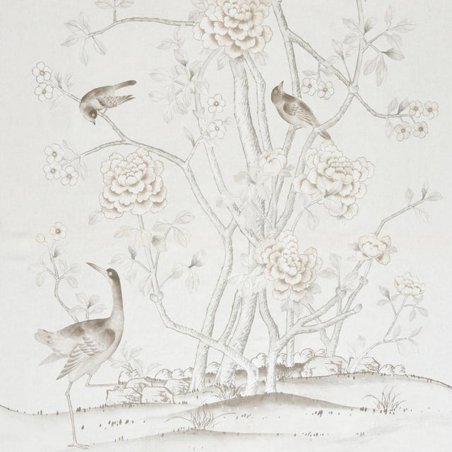 Schumacher Chinois Palais Neutral Fabric