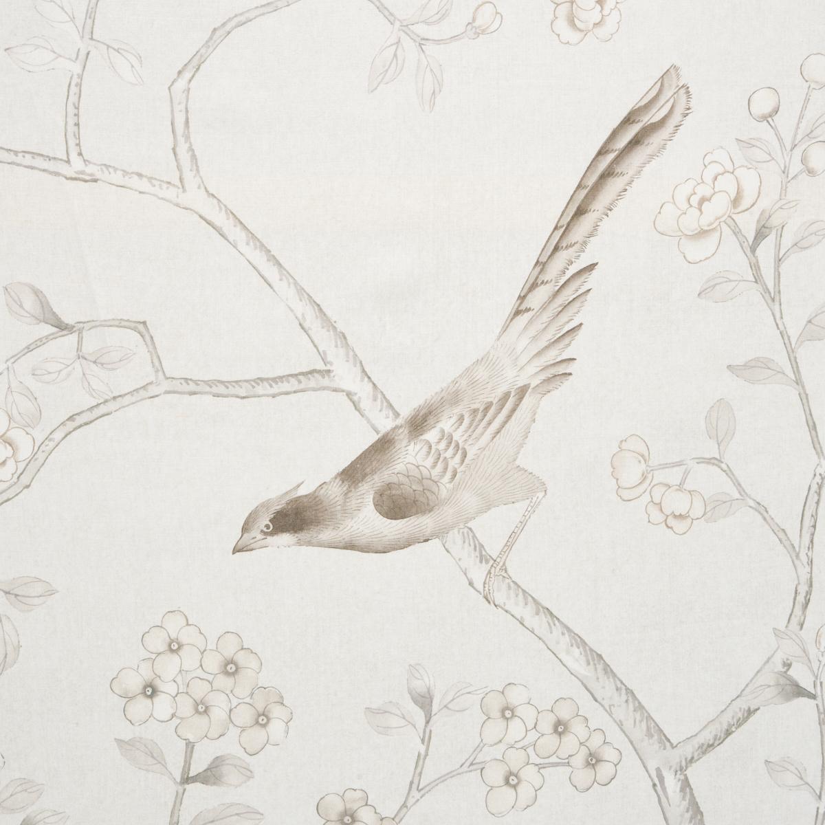 Schumacher Chinois Palais Neutral Fabric