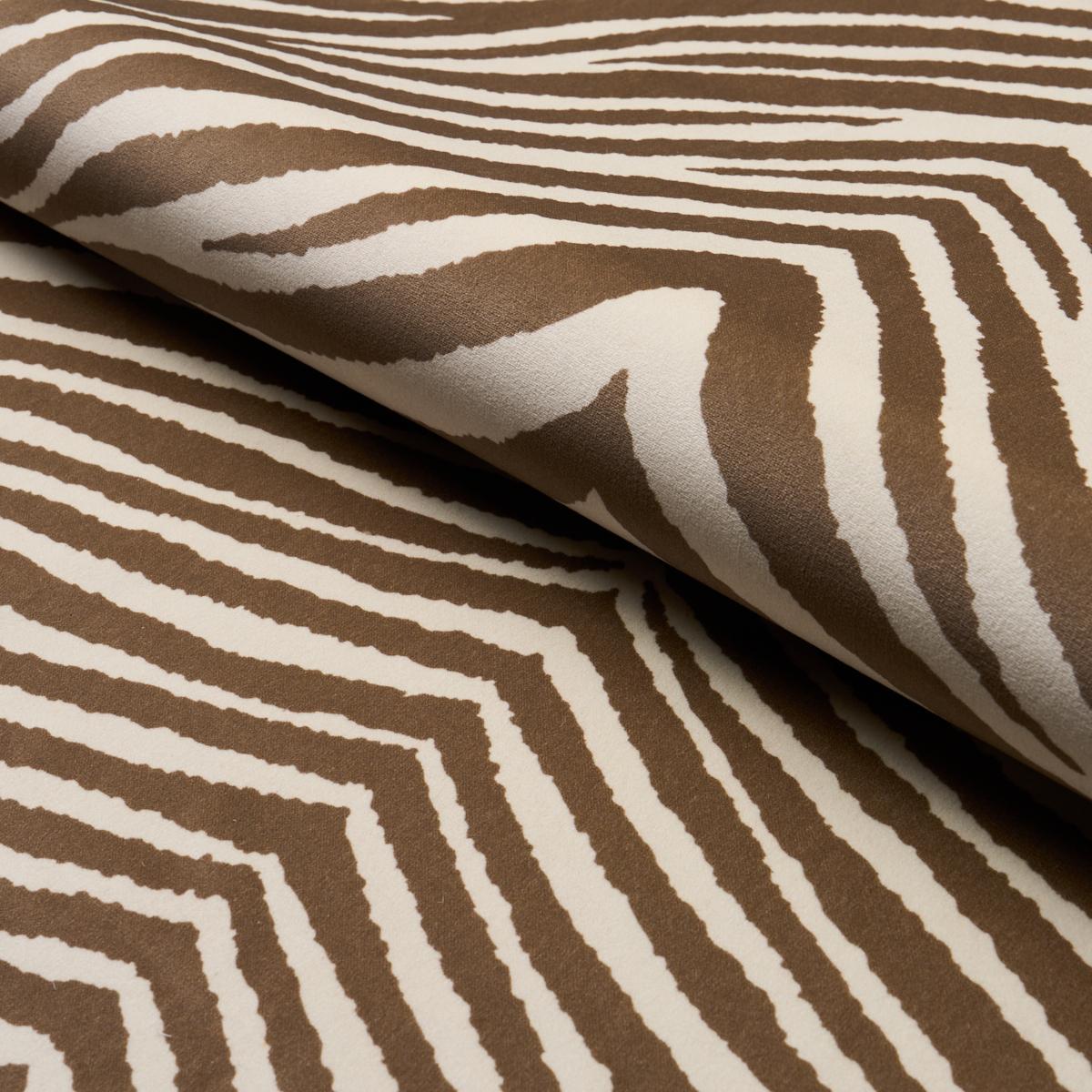 Schumacher Blixen Velvet Safari Fabric