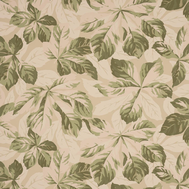 Schumacher Arboreal Handprint Leaf Wallpaper