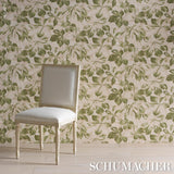 Schumacher Arboreal Handprint Leaf Wallpaper