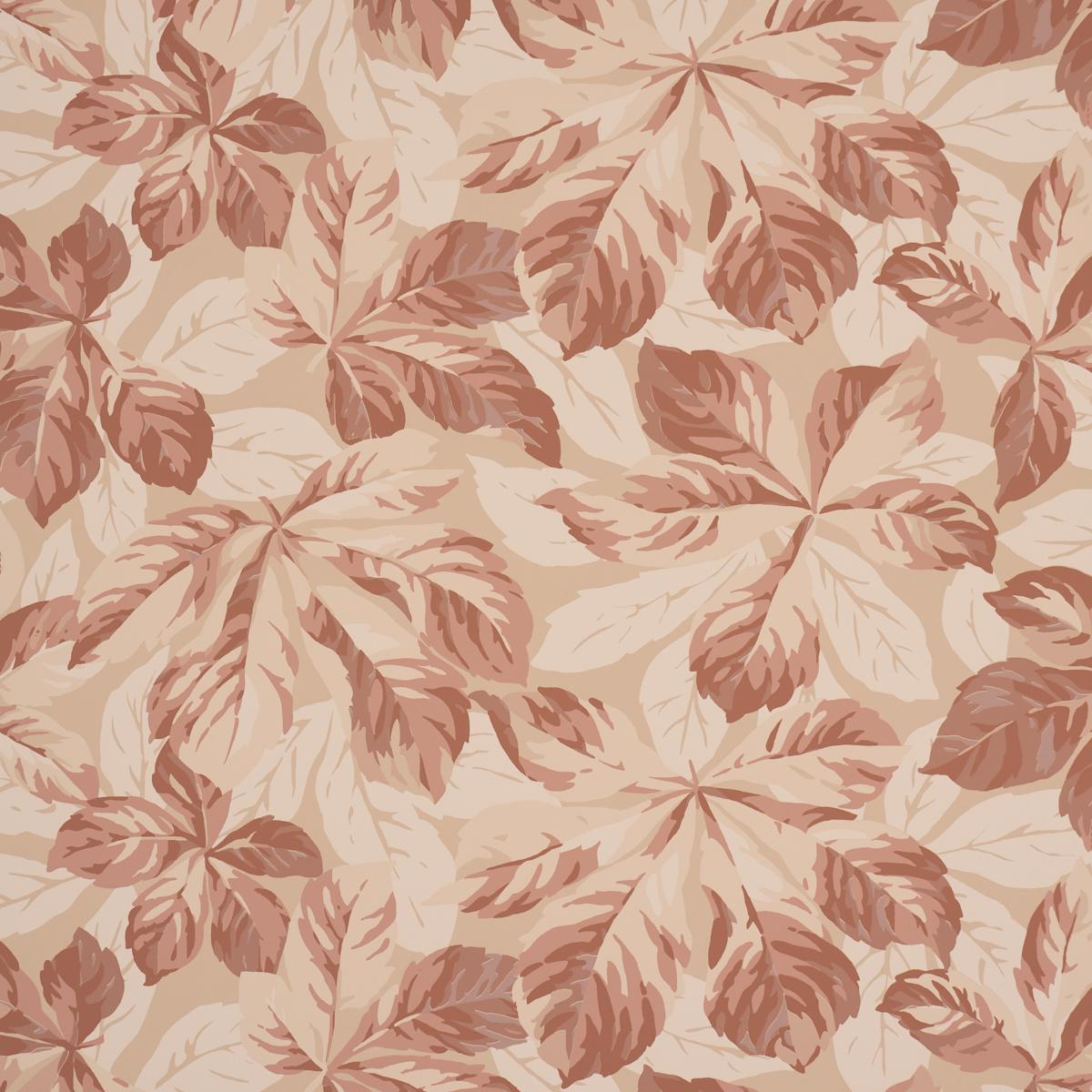 Schumacher Arboreal Handprint Spice Wallpaper