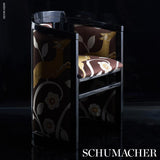 Schumacher Les Gazelles Au Bois Chocolate Fabric