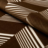 Schumacher Jessie Cut Velvet Sable Fabric