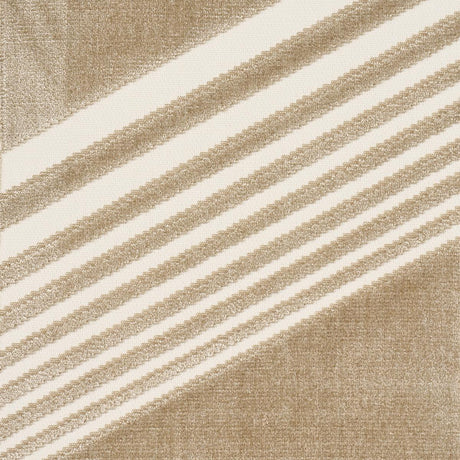 Schumacher Jessie Cut Velvet Sand Fabric