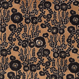 Schumacher Emelie Velvet Bronze & Noir Fabric