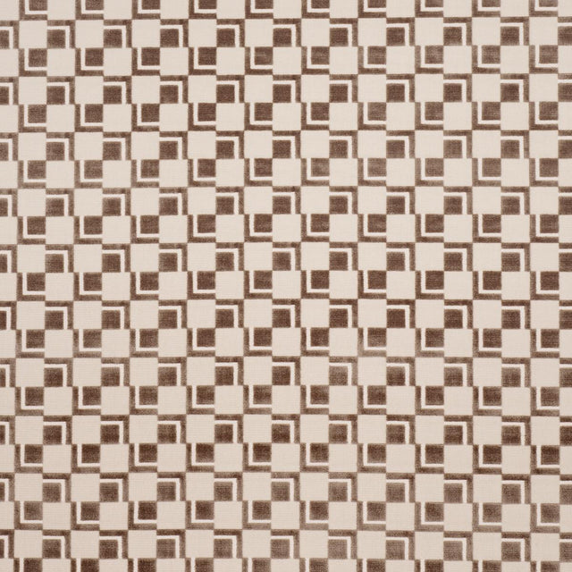 Schumacher Edison Velvet Champagne Fabric