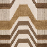 Schumacher Aldo Velvet Mocha & Camel Fabric