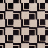 Schumacher Edison Velvet Noir Fabric