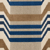 Schumacher Aldo Velvet Cadet & Camel Fabric