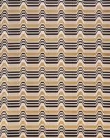 Schumacher Aldo Velvet Mocha & Noir Fabric