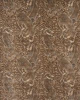Schumacher Tigress Velvet Champagne Fabric
