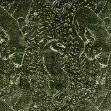 Schumacher Tigress Velvet Malachite Fabric