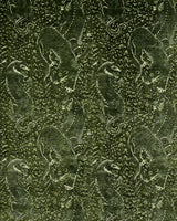 Schumacher Tigress Velvet Malachite Fabric