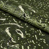 Schumacher Tigress Velvet Malachite Fabric