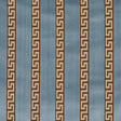 Schumacher Darius Velvet Stripe Aquamarine Fabric