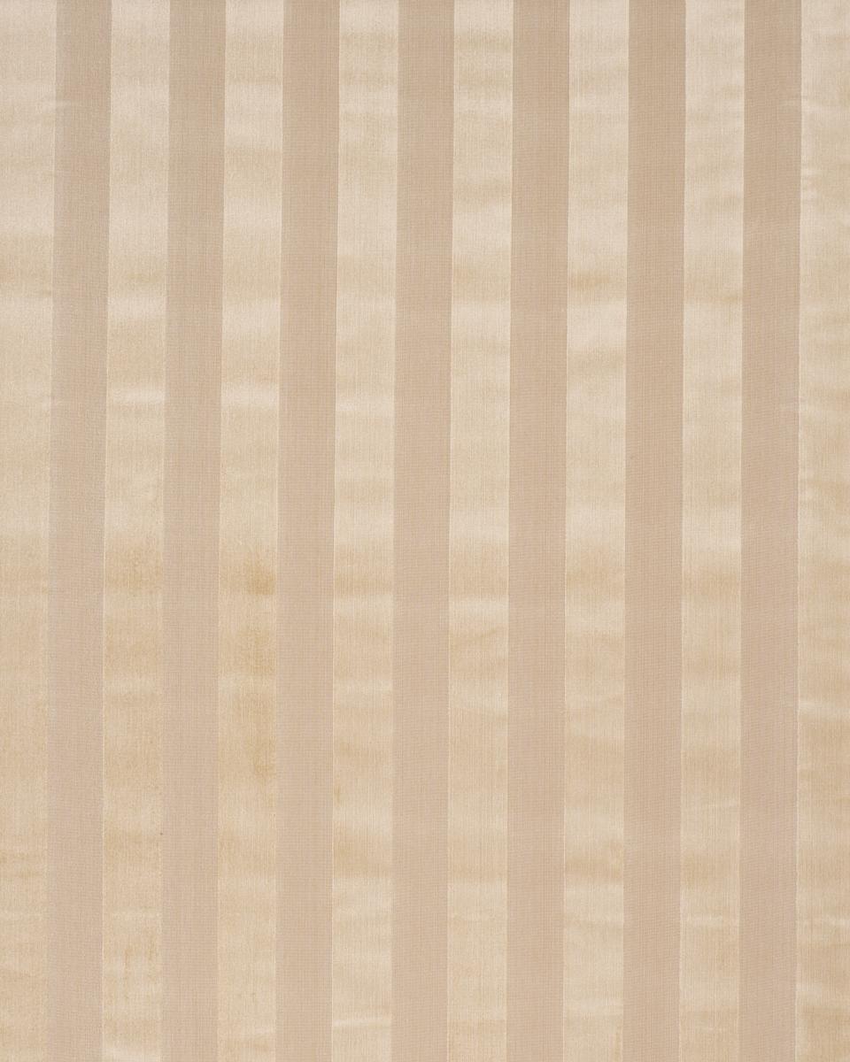 Schumacher Cunard Stri Velvet Champagne Fabric