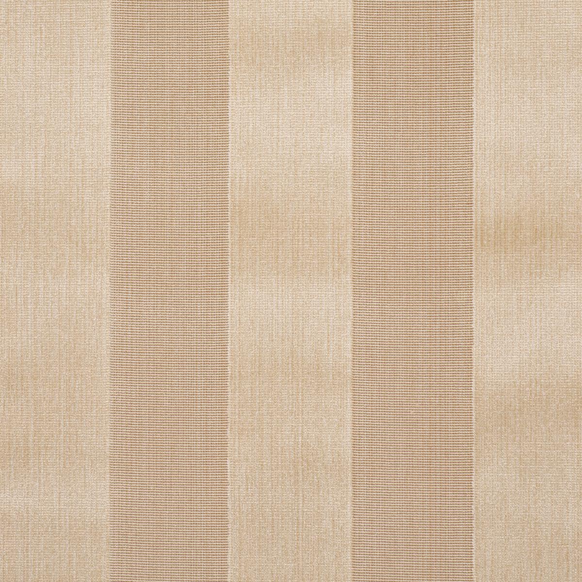 Schumacher Cunard Stri Velvet Champagne Fabric