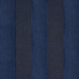 Schumacher Cunard Strié Velvet Sapphire Fabric