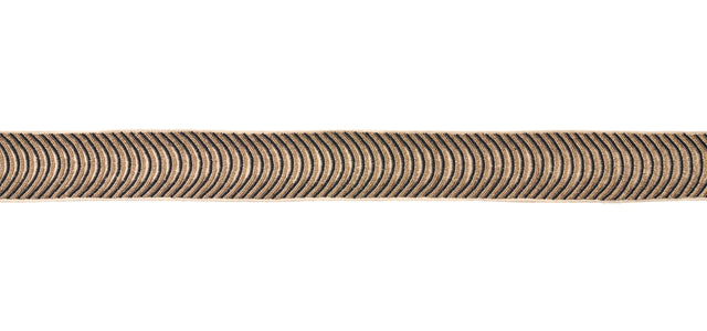 Schumacher Ebony Ziegfeld Beaded Tape