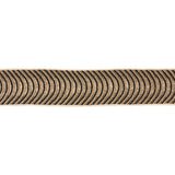 Schumacher Ebony Ziegfeld Beaded Tape