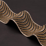Schumacher Ebony Ziegfeld Beaded Tape