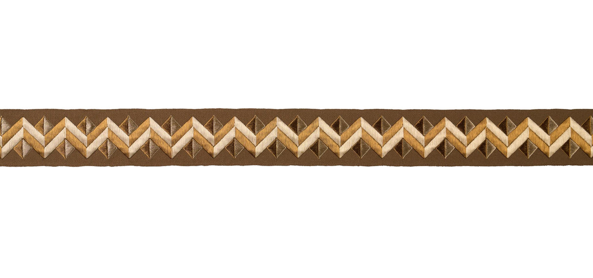 Schumacher Tiger'S Eye Zigzag Moderne Tape