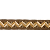 Schumacher Tiger'S Eye Zigzag Moderne Tape