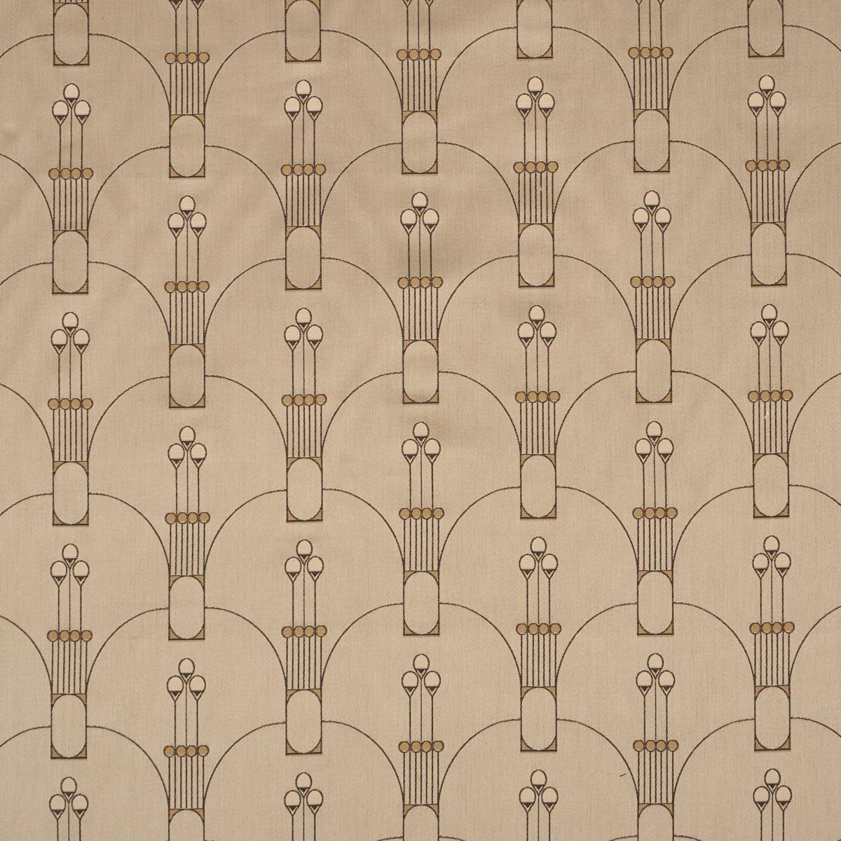 Schumacher Swanson Scallop Pewter Fabric