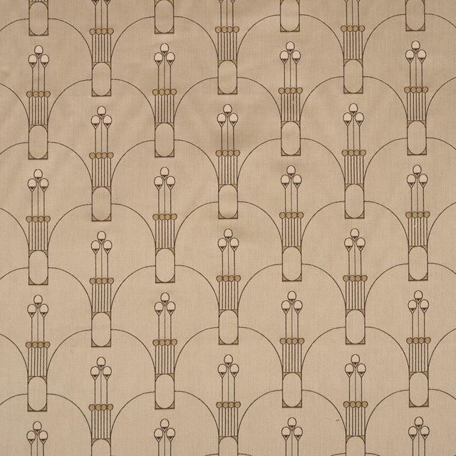 Schumacher Swanson Scallop Pewter Fabric