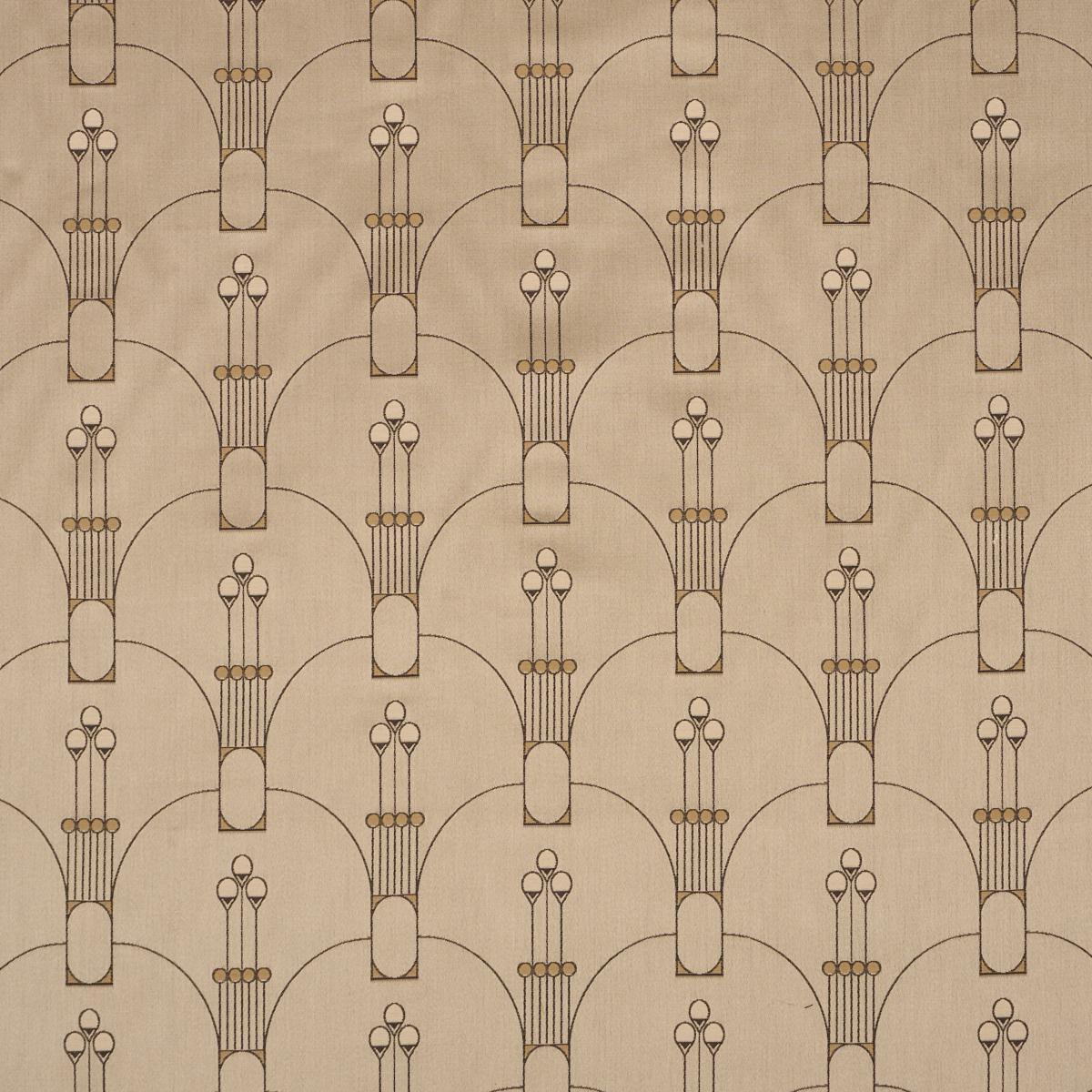 Schumacher Swanson Scallop Pewter Fabric