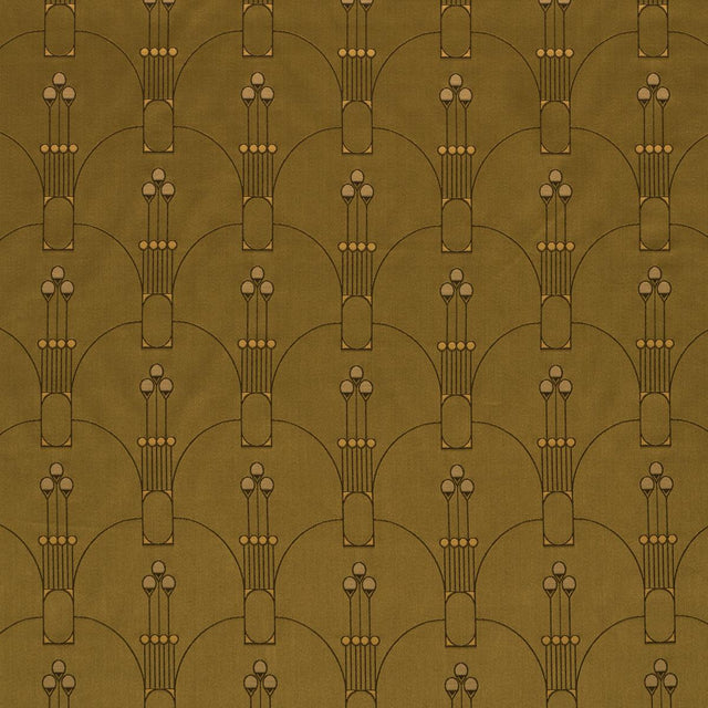 Schumacher Swanson Scallop Olive Fabric