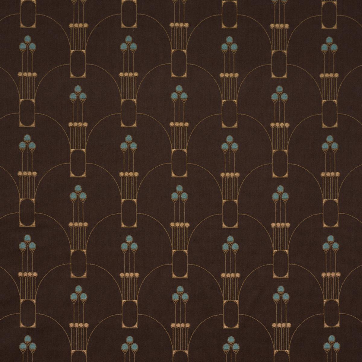 Schumacher Swanson Scallop Carbon Fabric