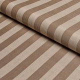 Schumacher Hanson Indoor/Outdoor Stripe Flax Fabric