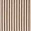 Schumacher Hanson Indoor/Outdoor Stripe Narrow Brown Fabric