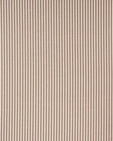 Schumacher Hanson Indoor/Outdoor Stripe Narrow Brown Fabric