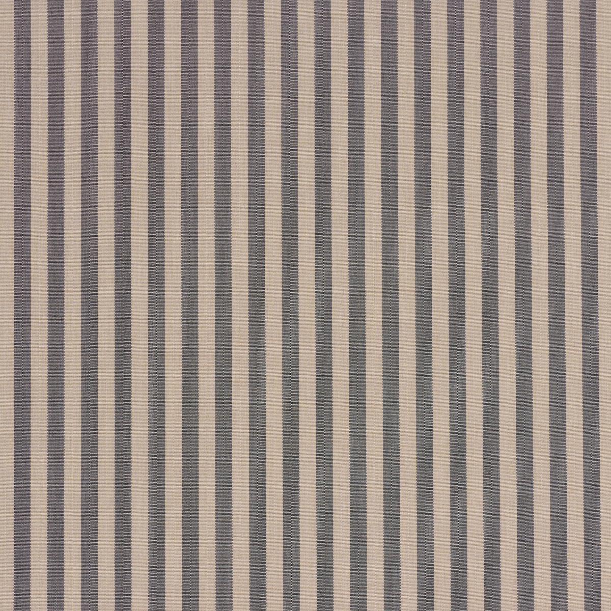 Schumacher Hanson Indoor/Outdoor Stripe Narrow Carbon Fabric
