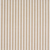 Schumacher Hanson Indoor/Outdoor Stripe Narrow Sand Fabric