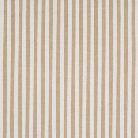 Schumacher Hanson Indoor/Outdoor Stripe Narrow Sand Fabric