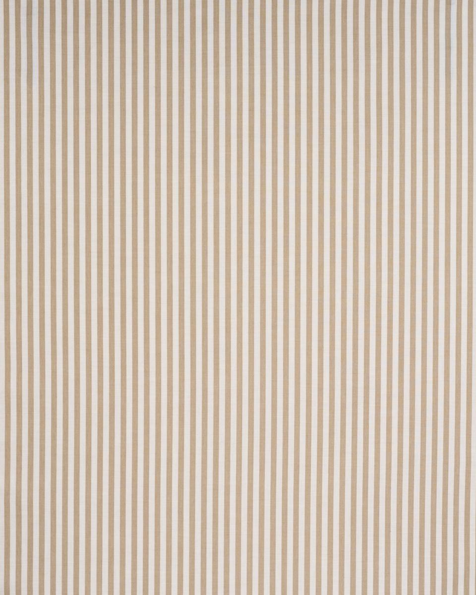 Schumacher Hanson Indoor/Outdoor Stripe Narrow Sand Fabric