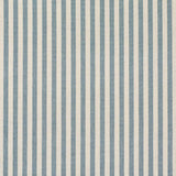 Schumacher Hanson Indoor/Outdoor Stripe Narrow Teal Fabric