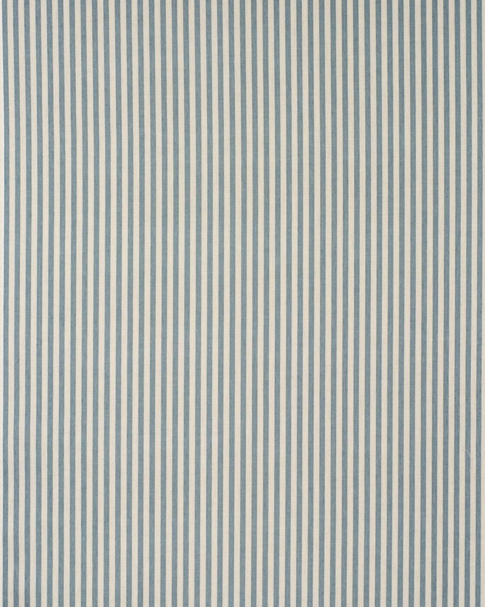 Schumacher Hanson Indoor/Outdoor Stripe Narrow Teal Fabric