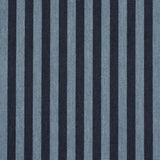 Schumacher Hanson Indoor/Outdoor Stripe Narrow Blues Fabric