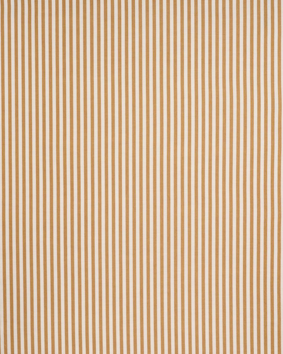Schumacher Hanson Indoor/Outdoor Stripe Narrow Marigold Fabric