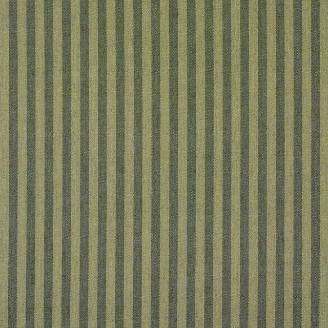 Schumacher Hanson Indoor/Outdoor Stripe Narrow Green Fabric