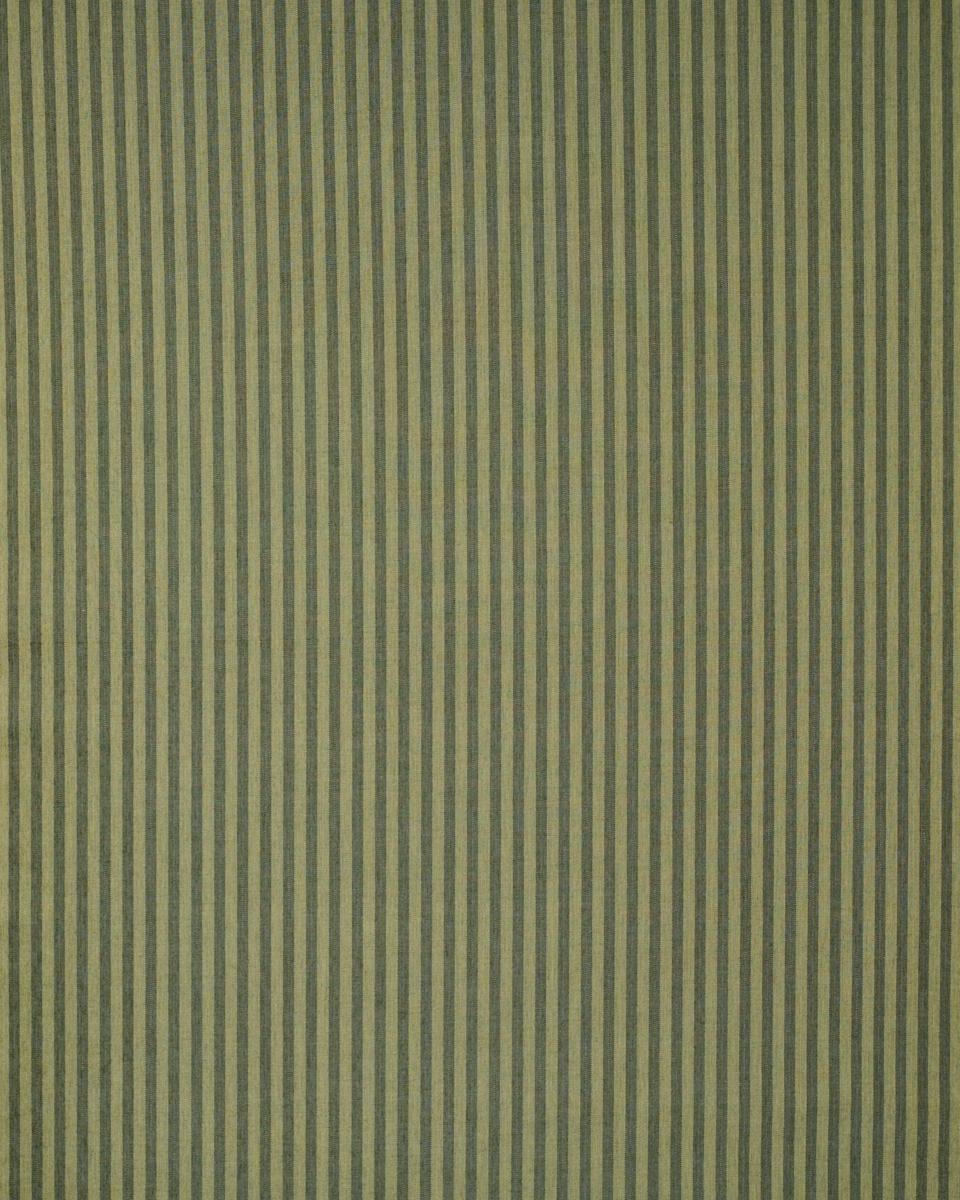 Schumacher Hanson Indoor/Outdoor Stripe Narrow Green Fabric