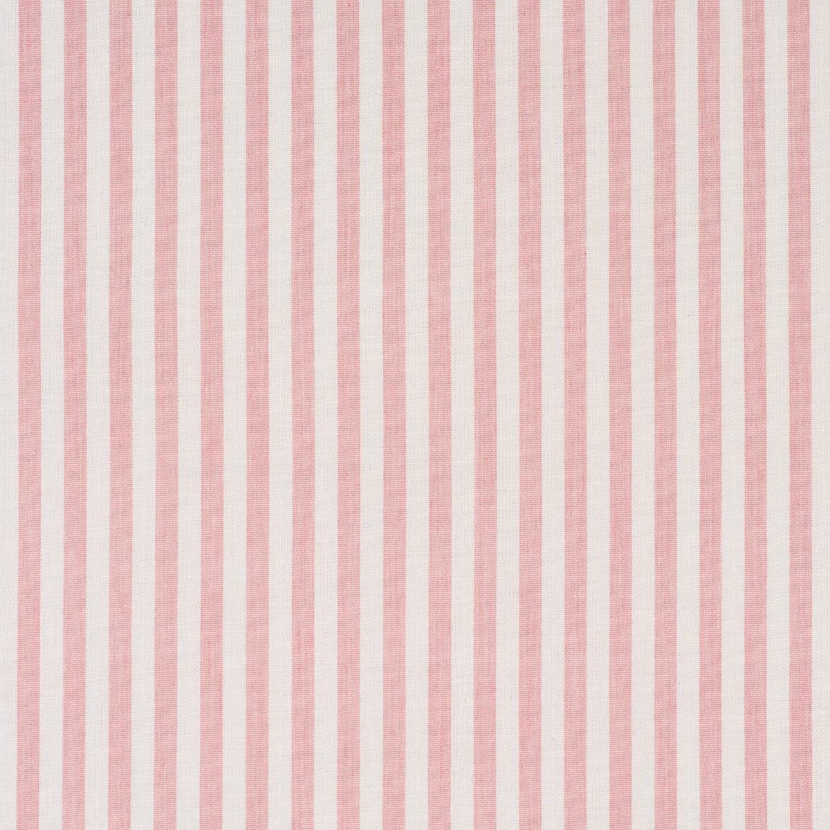 Schumacher Hanson Indoor/Outdoor Stripe Narrow Pink Fabric